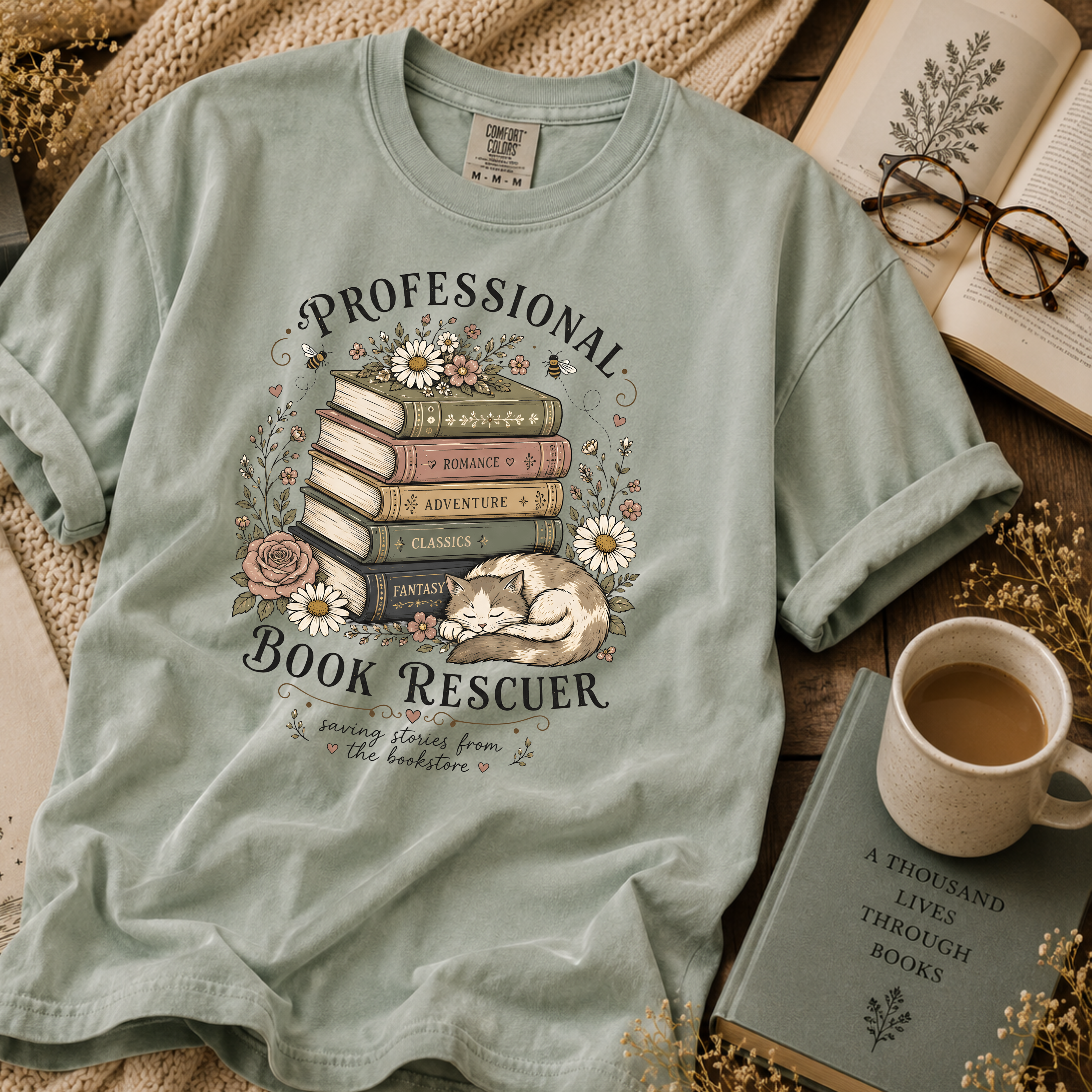 Professional Book Rescuer Comfort Colors® T-Shirt