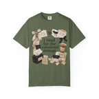 I Read For The Emotional Damage T-Shirt — Book Lover Graphic Tee