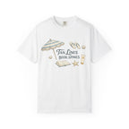 Beach Reading T-Shirt — "Tan Lines, Book Spines" Summer Graphic Tee