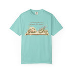 Book Lover Floral T-Shirt — "My favorite place is between the pages" Reading Tee