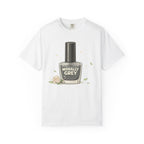 T-Shirt — 'Morally Grey' Nail Polish Graphic Tee