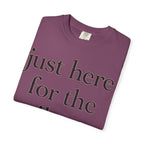Just Here for the Epilogue T-Shirt — Literary Quote Tee