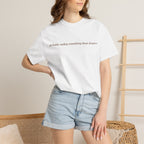 T-Shirt — "probably reading something about dragons" Minimal Bookish Graphic Tee