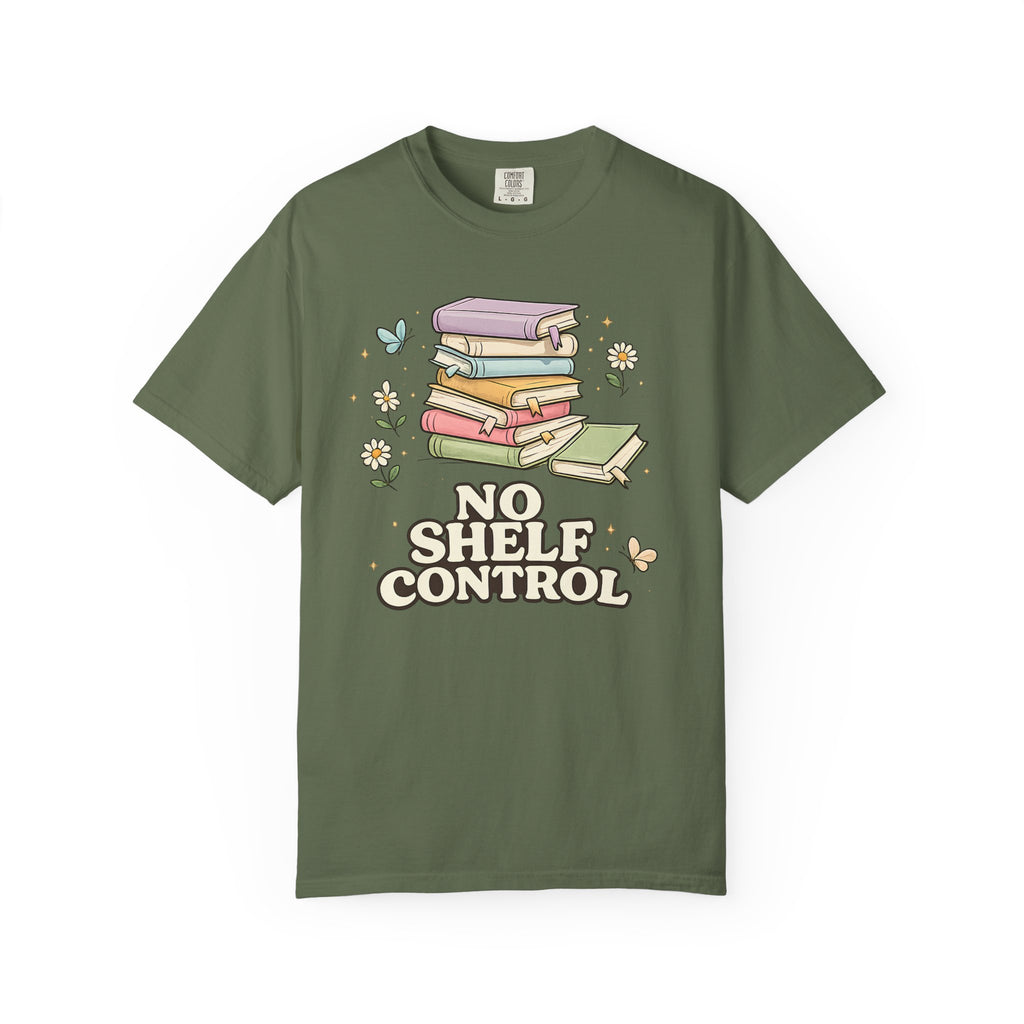 No Shelf Control Bookstack T-Shirt
