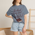 Kicked My Feet and Giggled Booklover T-Shirt