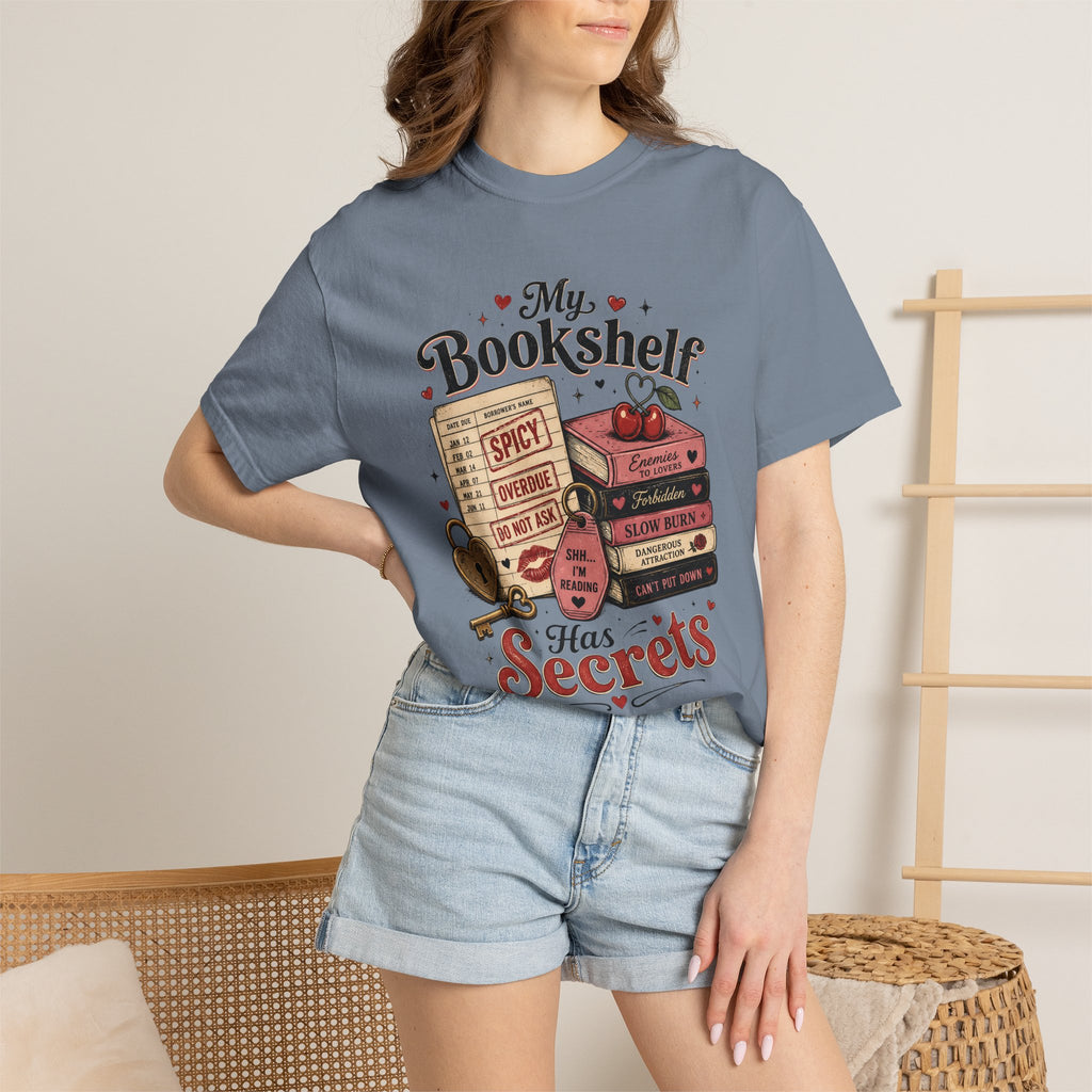 My Bookshelf Has Secrets Comfort Colors® T-Shirt