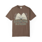 Book Lover T-Shirt — "Flipping Pages Is My Cardio" Graphic Tee