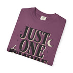 Just One More Chapter T-Shirt — Book Lover Graphic Tee