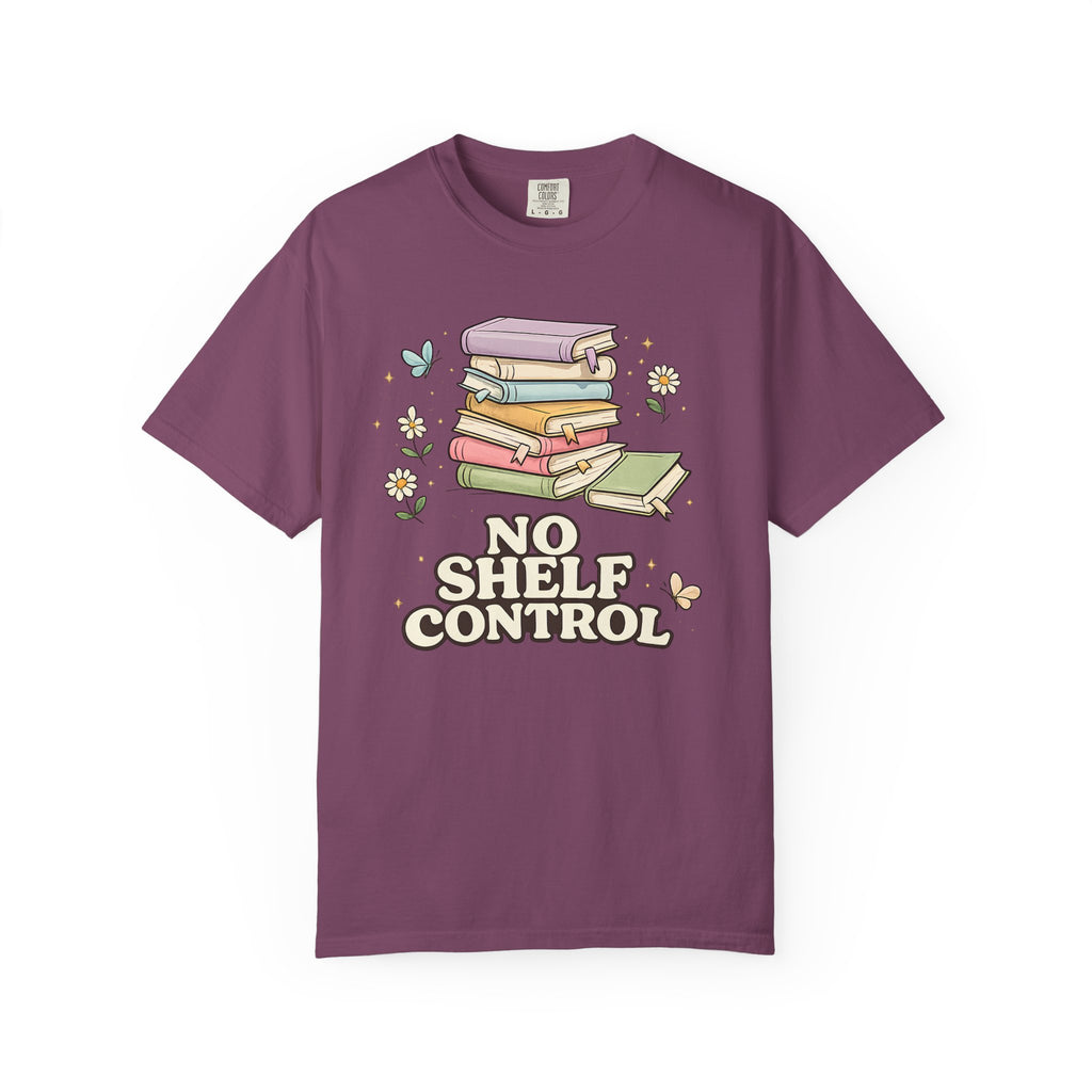 No Shelf Control Bookstack T-Shirt