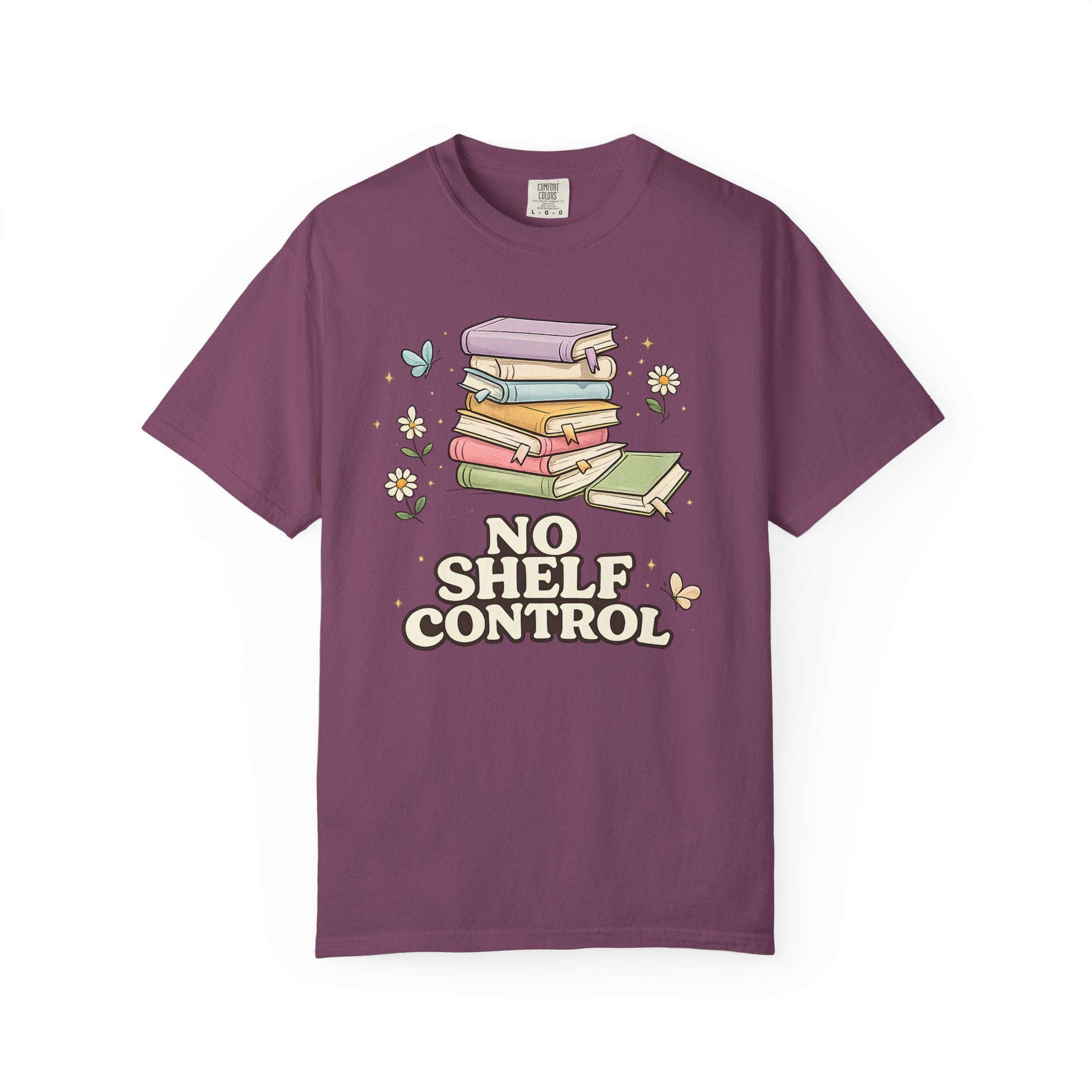 No Shelf Control Bookstack T-Shirt
