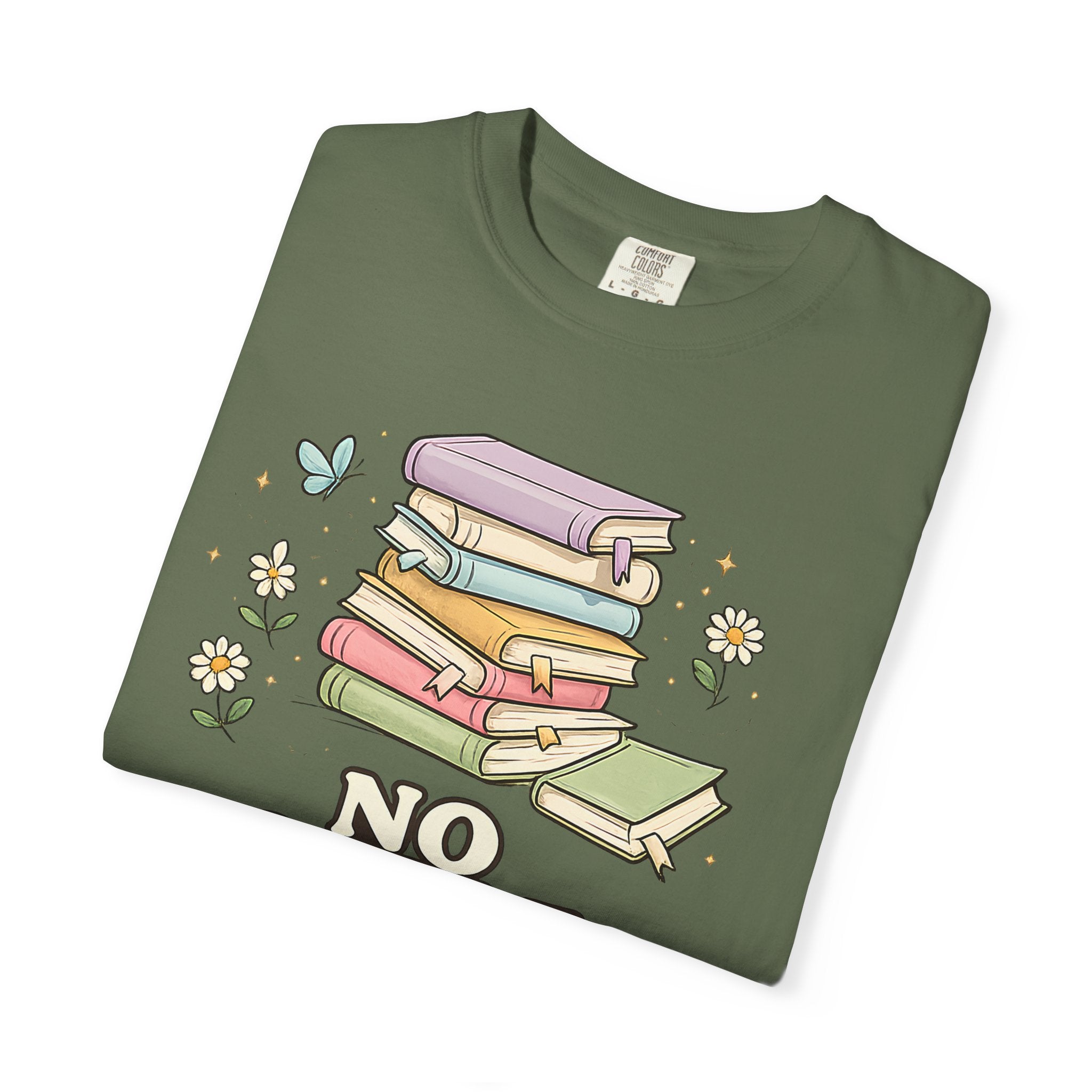 No Shelf Control Bookstack T-Shirt