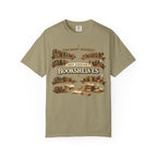 Bookshelf T-Shirt — "Too Many Books? Not Enough Bookshelves" Reader Shirt