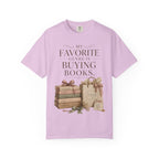 Book Lover T-Shirt — "My Favorite Genre Is Buying Books" Graphic Tee