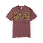 Book Nook T-Shirt — 'I Long Long Walk Down The Book Aisles' Literary Tee