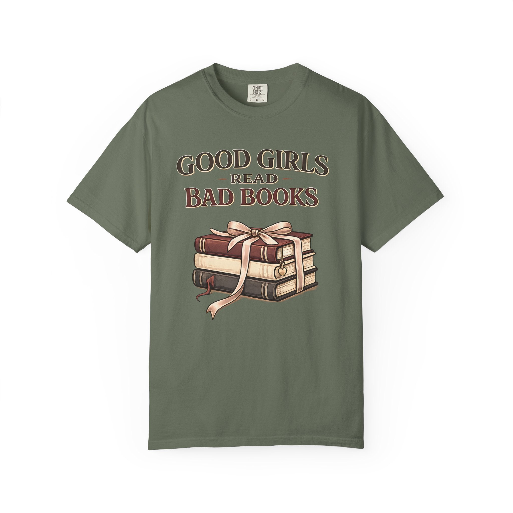 Good Girls Read Bad Books T-Shirt — Book Lover Graphic Tee