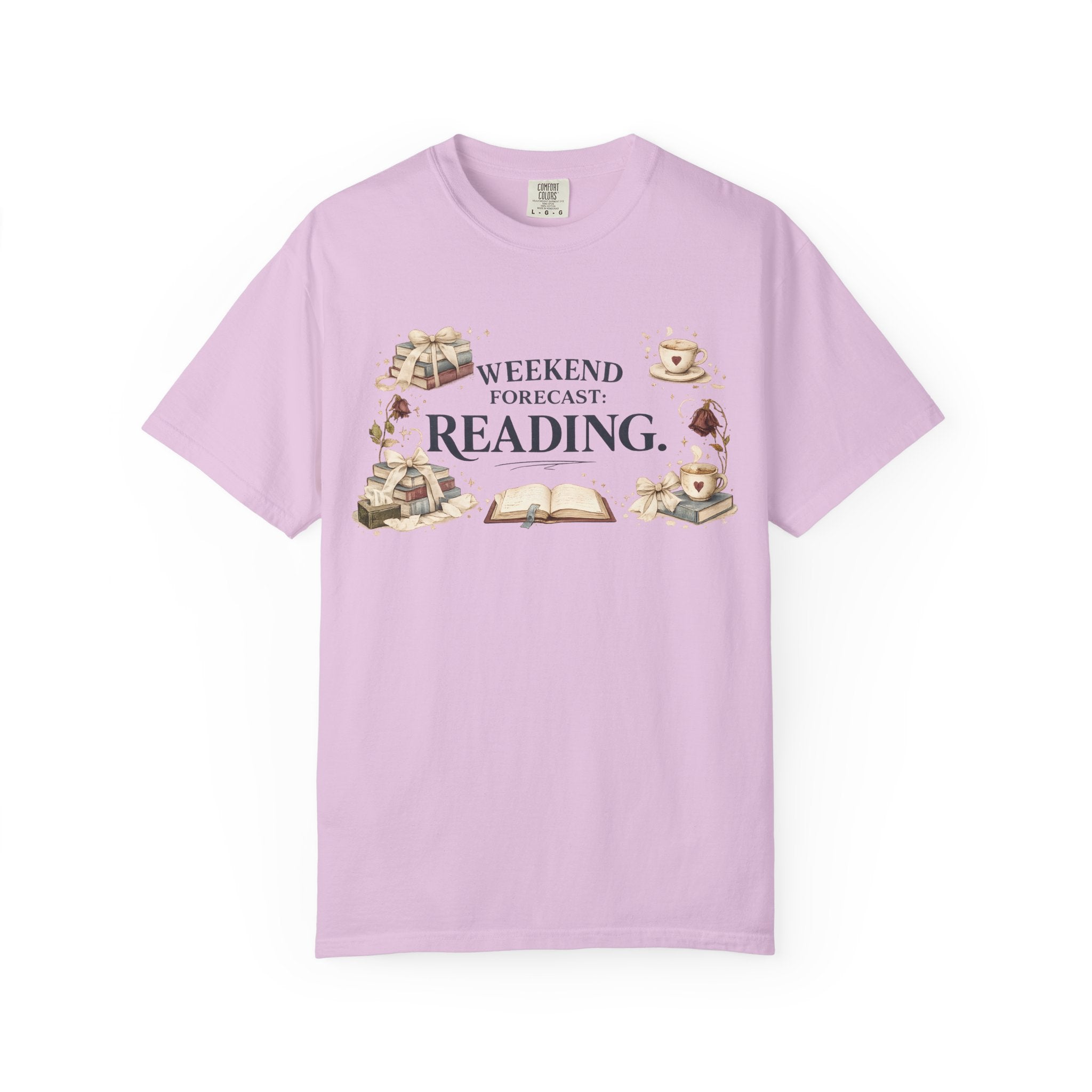 Reading Weekend T-Shirt — “Weekend Forecast: Reading” Graphic Tee