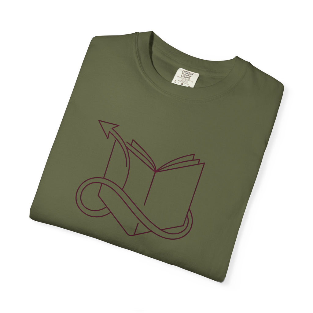 Villain-Aesthetic T-Shirt — "If Villain Bad... why not?" Literary Graphic Tee