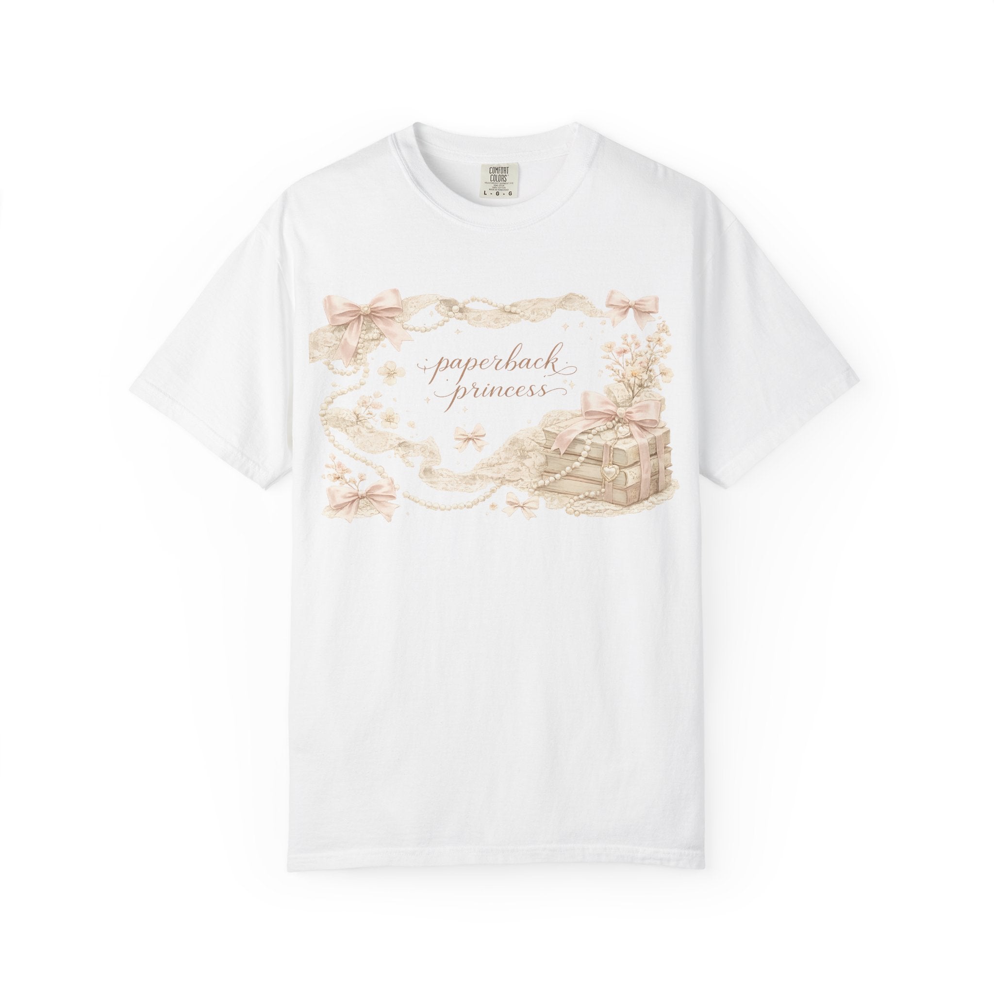 Paperback Princess T-Shirt — Vintage Booklover Graphic Tee