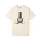 T-Shirt — 'Morally Grey' Nail Polish Graphic Tee