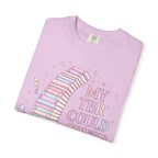 T-Shirt — "My TBR Could Crush Me" Booklover Graphic Tee