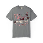 T-Shirt — “Delulu But Well Read” Cute Cherry & Bow Graphic Tee