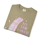 T-Shirt — "My TBR Could Crush Me" Booklover Graphic Tee