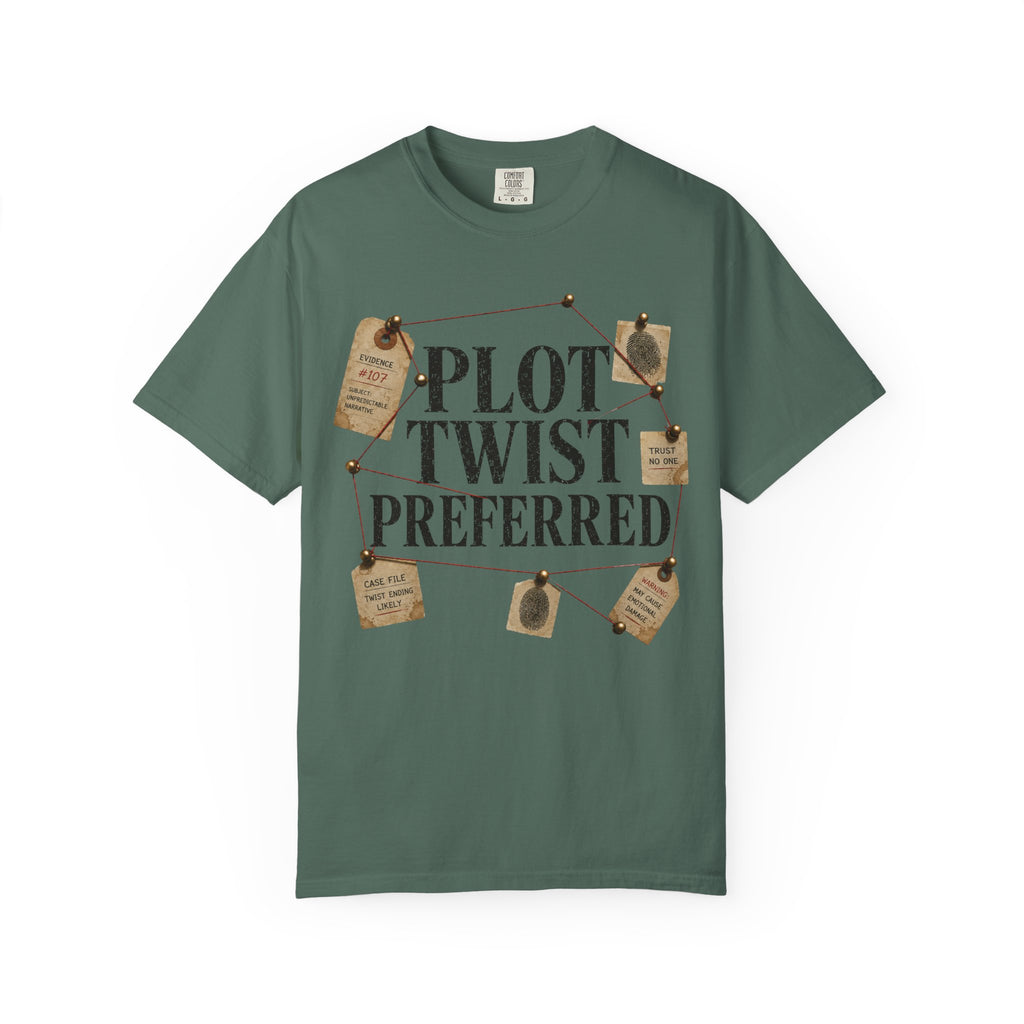 Plot Twist Preferred T-Shirt — Mystery Book Lover Tee