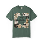 I Read For The Emotional Damage T-Shirt — Book Lover Graphic Tee