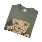 Reading Is My Favorite Side Quest T-Shirt — Adventure Book Lover Tee