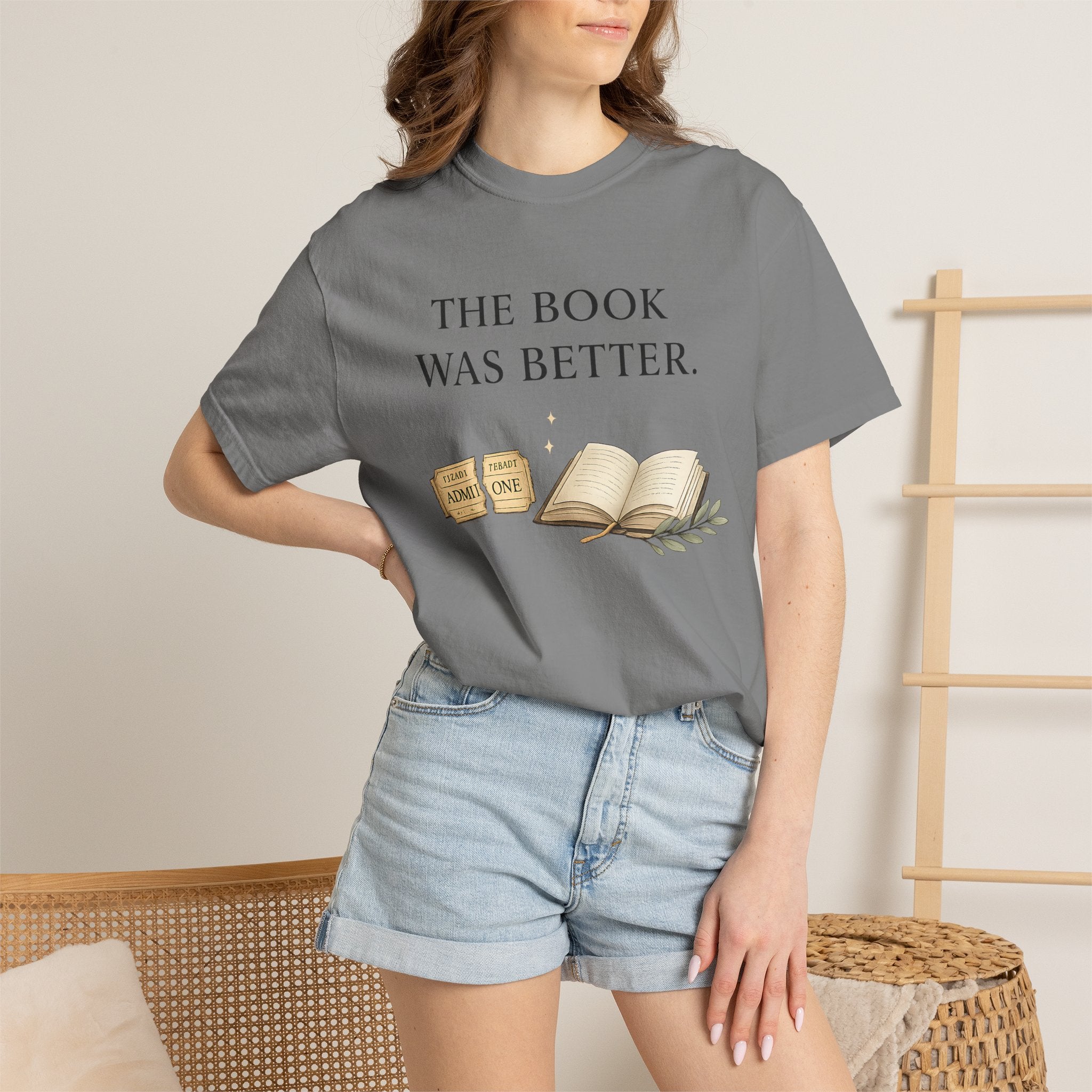 The Book Was Better T-Shirt — Literary Book Lover Tee