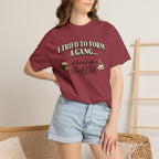Book Club T-Shirt — "I Tried to Form a Gang... it turned into a Book Club"