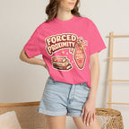Forced Proximity T-Shirt — Cute Retro Romance Graphic Tee (Room 214)
