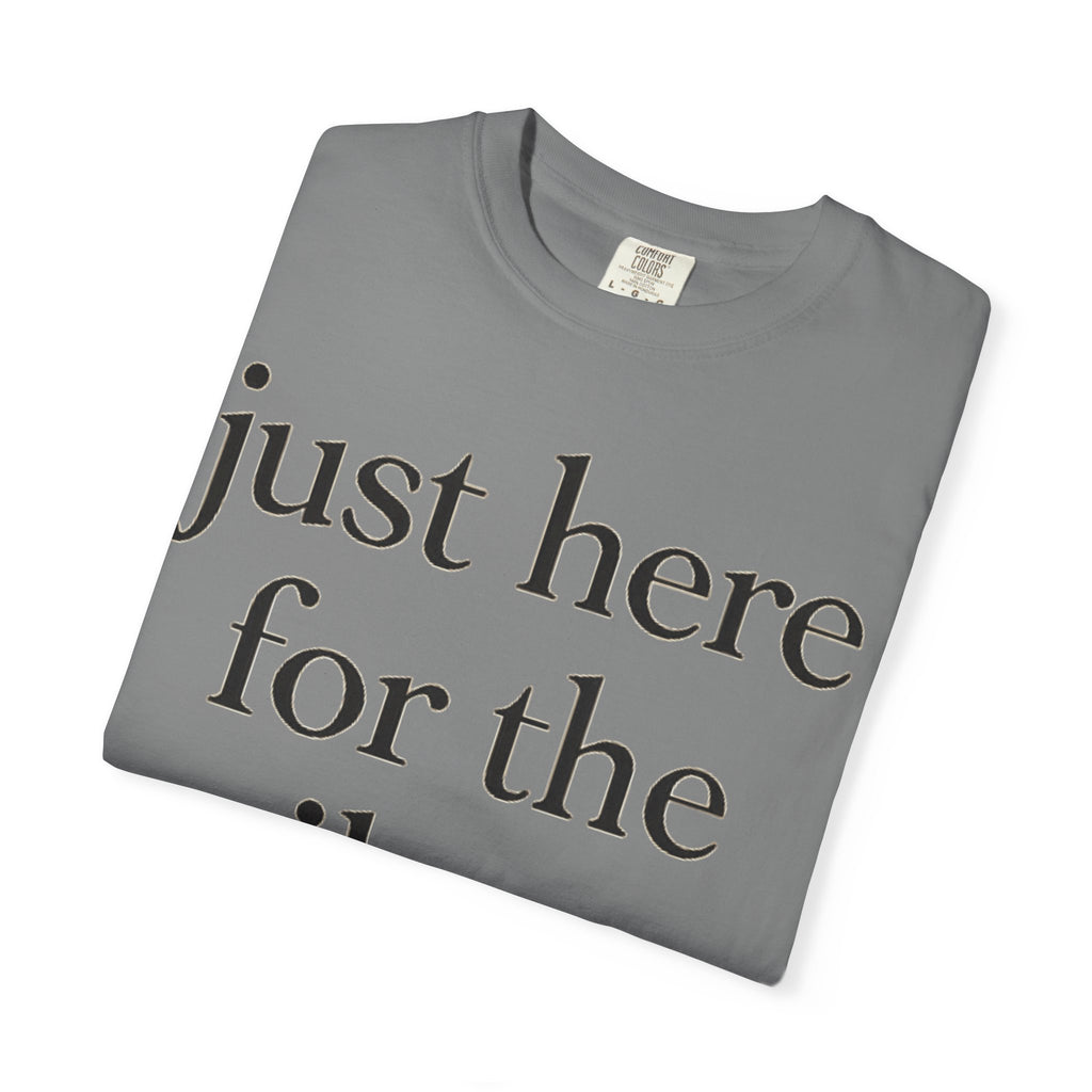 Just Here for the Epilogue T-Shirt — Literary Quote Tee