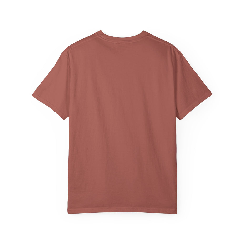 Cozy Bookstack Tee — Pastel Books, Candle & Rose Graphic T‑Shirt