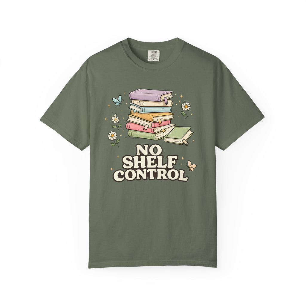 No Shelf Control Bookstack T-Shirt