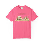 Book Lover Floral T-Shirt — "My favorite place is between the pages" Reading Tee