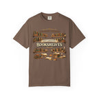 Bookshelf T-Shirt — "Too Many Books? Not Enough Bookshelves" Reader Shirt