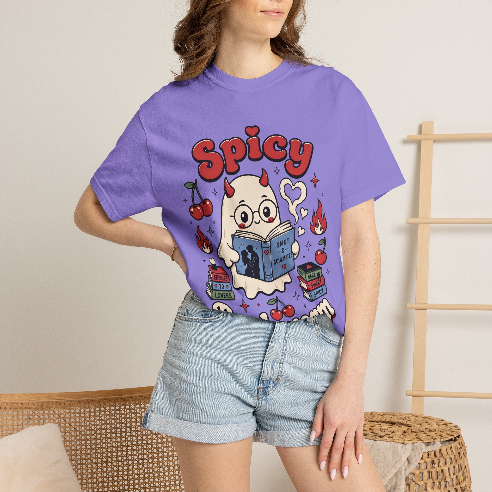 Spicy Bookworm Comfort Colors® T-Shirt