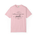 T-Shirt — "Making Grumpy Men Smile" Vintage Script Tee