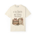 Book Lover T-Shirt — "My Favorite Genre Is Buying Books" Graphic Tee