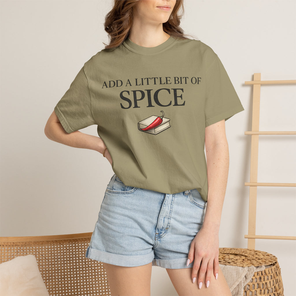 Spice Book T-Shirt — "Add a Little Bit of Spice" Graphic Tee