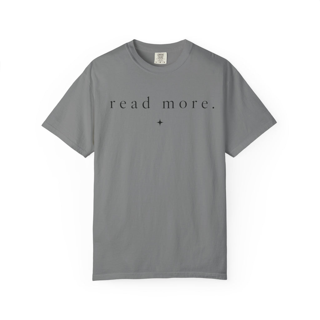 Read More T-Shirt — Minimalist Literary Graphic Tee