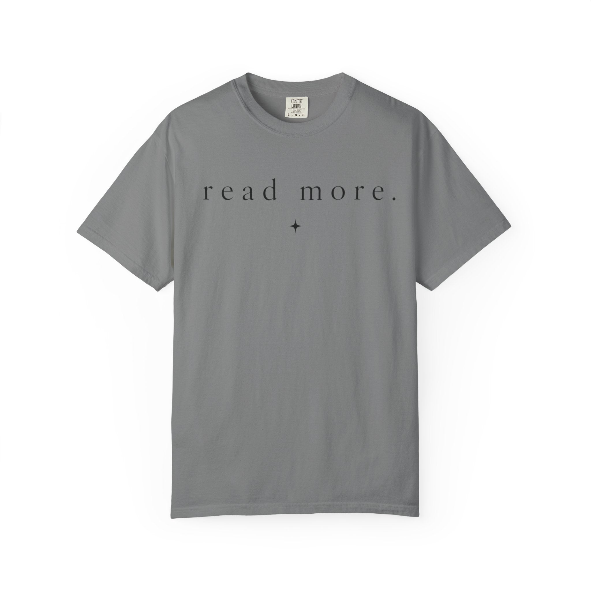 Read More T-Shirt — Minimalist Literary Graphic Tee