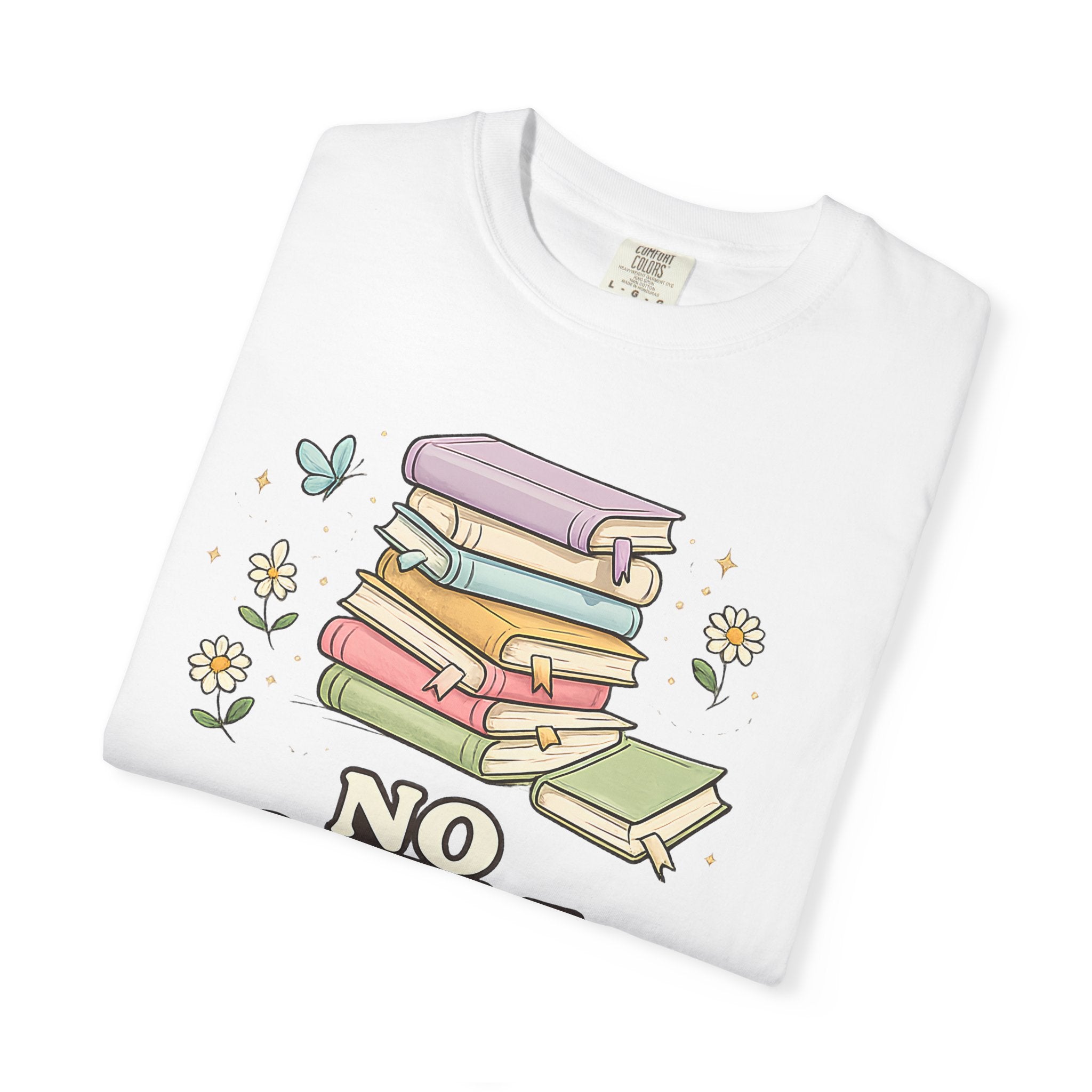 No Shelf Control Bookstack T-Shirt
