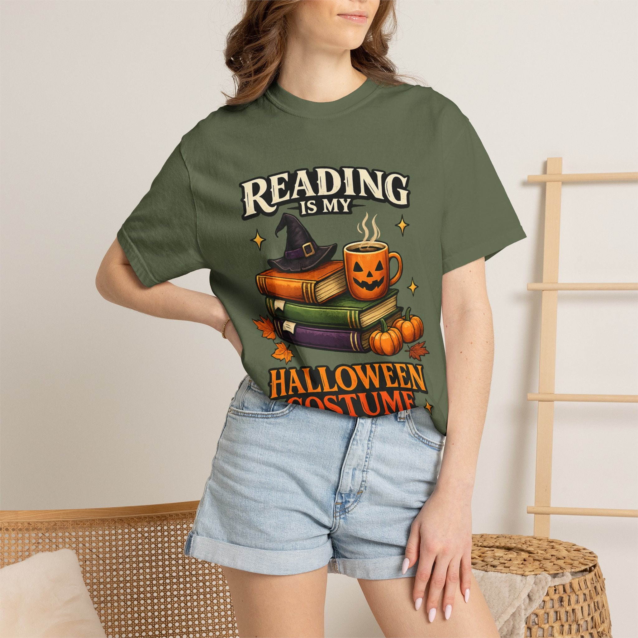 Reading Is My Halloween Costume T-Shirt