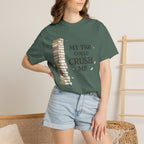 Book Lover T-Shirt — “My TBR Could Crush Me” Graphic Tee