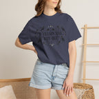 If Villain Bad… Why Not? T-Shirt — Gothic Floral Quote Tee