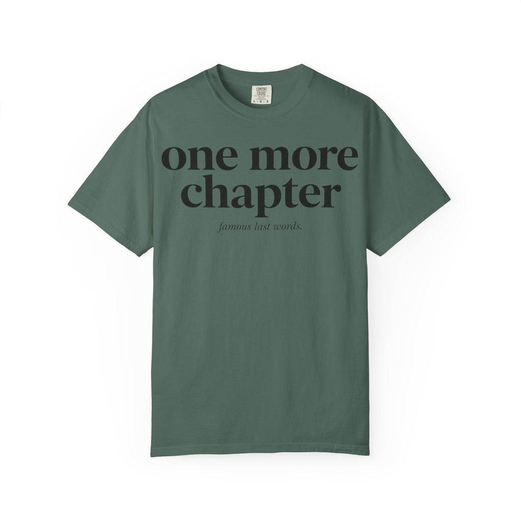 One More Chapter T-Shirt — Reading Lover Graphic Tee