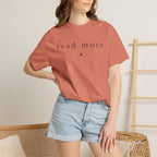 Read More T-Shirt — Minimalist Literary Graphic Tee