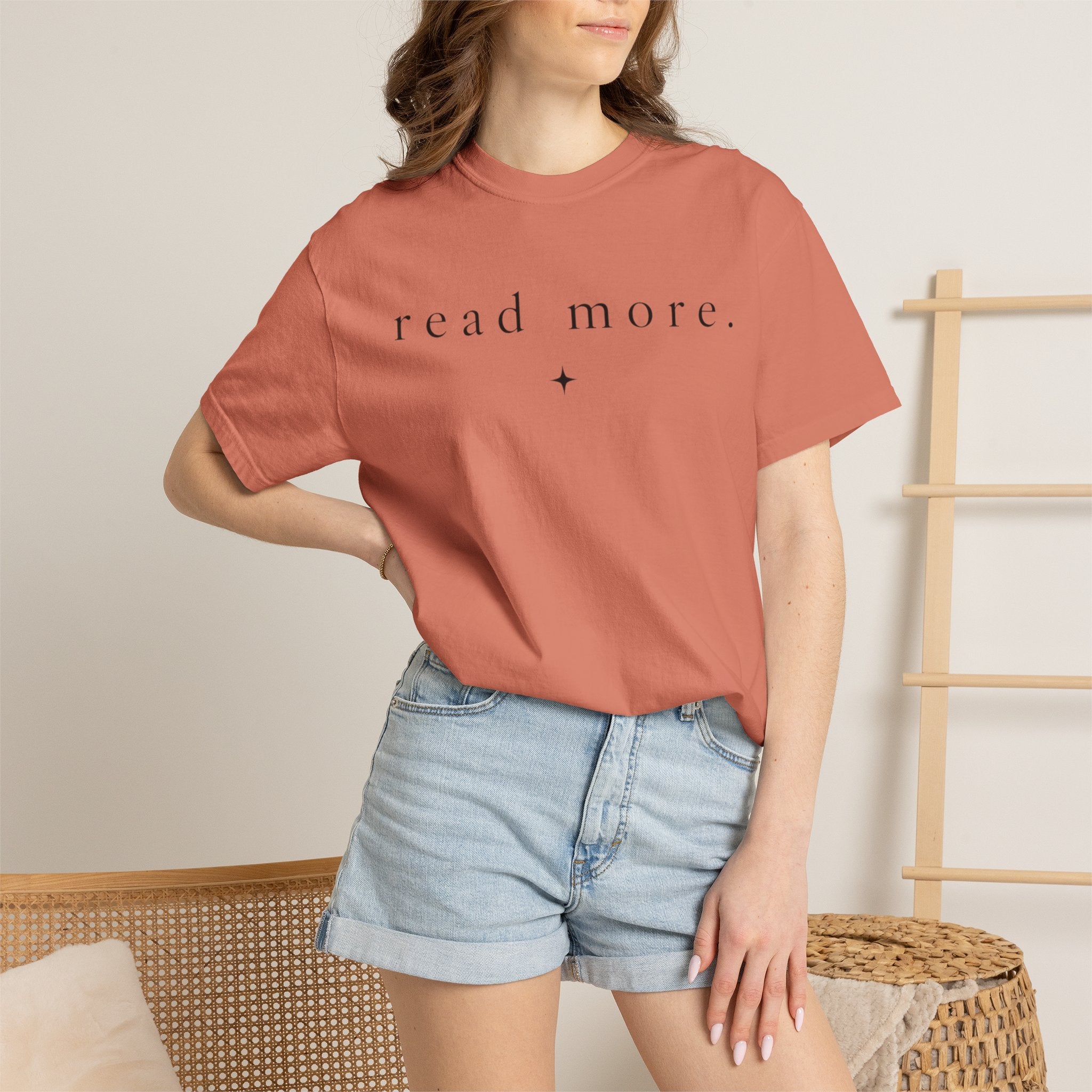 Read More T-Shirt — Minimalist Literary Graphic Tee